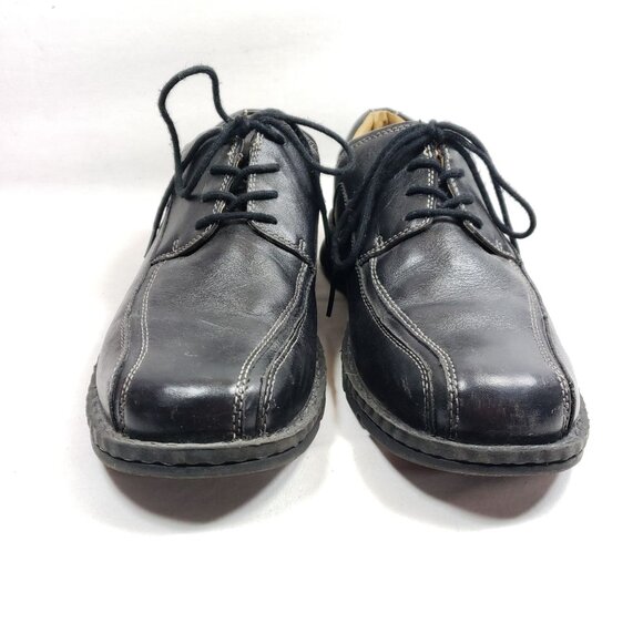 Dockers Men's Size 9.5 Black Leather Oxford - Picture 6 of 9